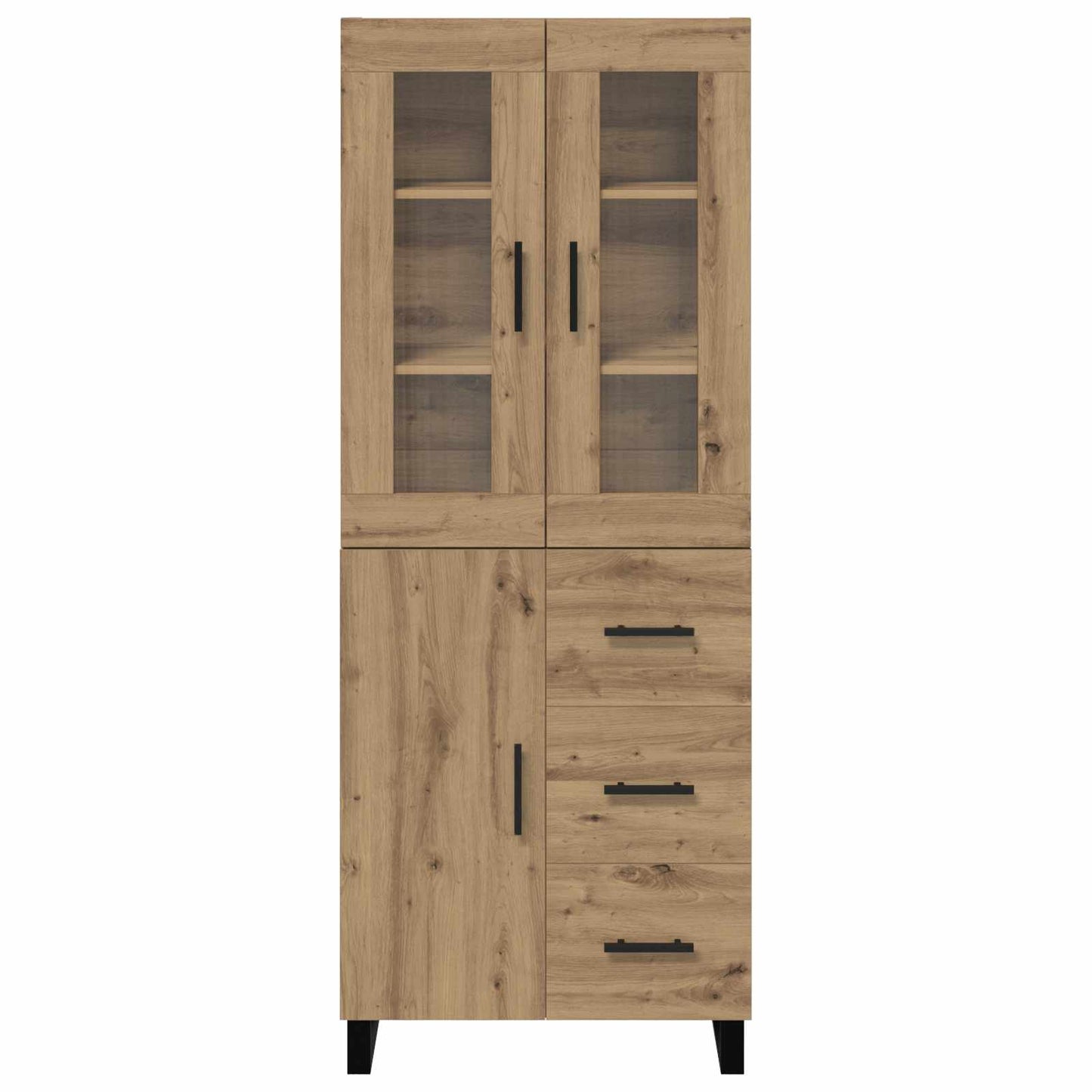 Highboard 2 pcs Artisan Egetræ 69,5 x 34 x 180 cm