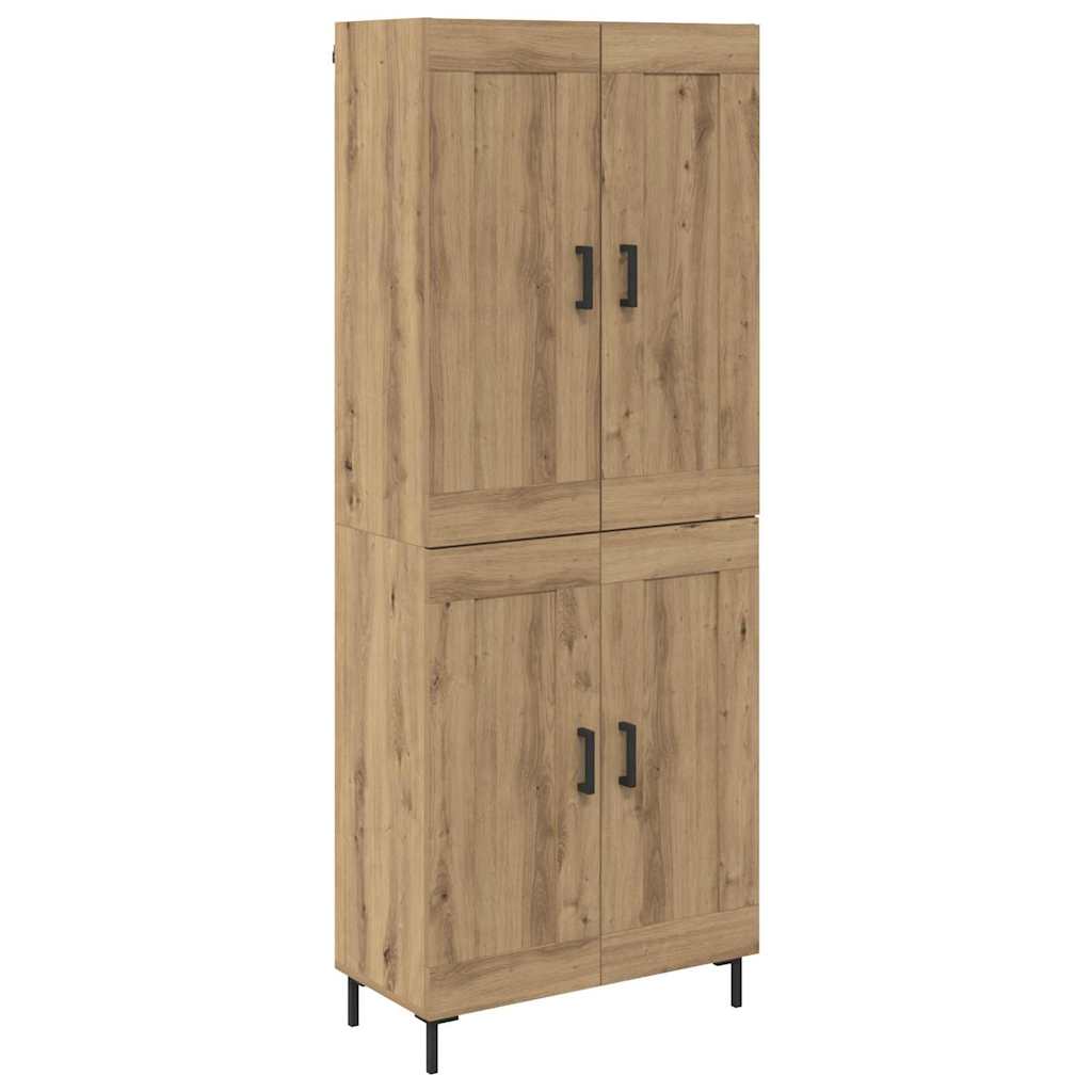 Highboard 2 stk. Artisan Egetræ 69,5 x 34 x 180 cm