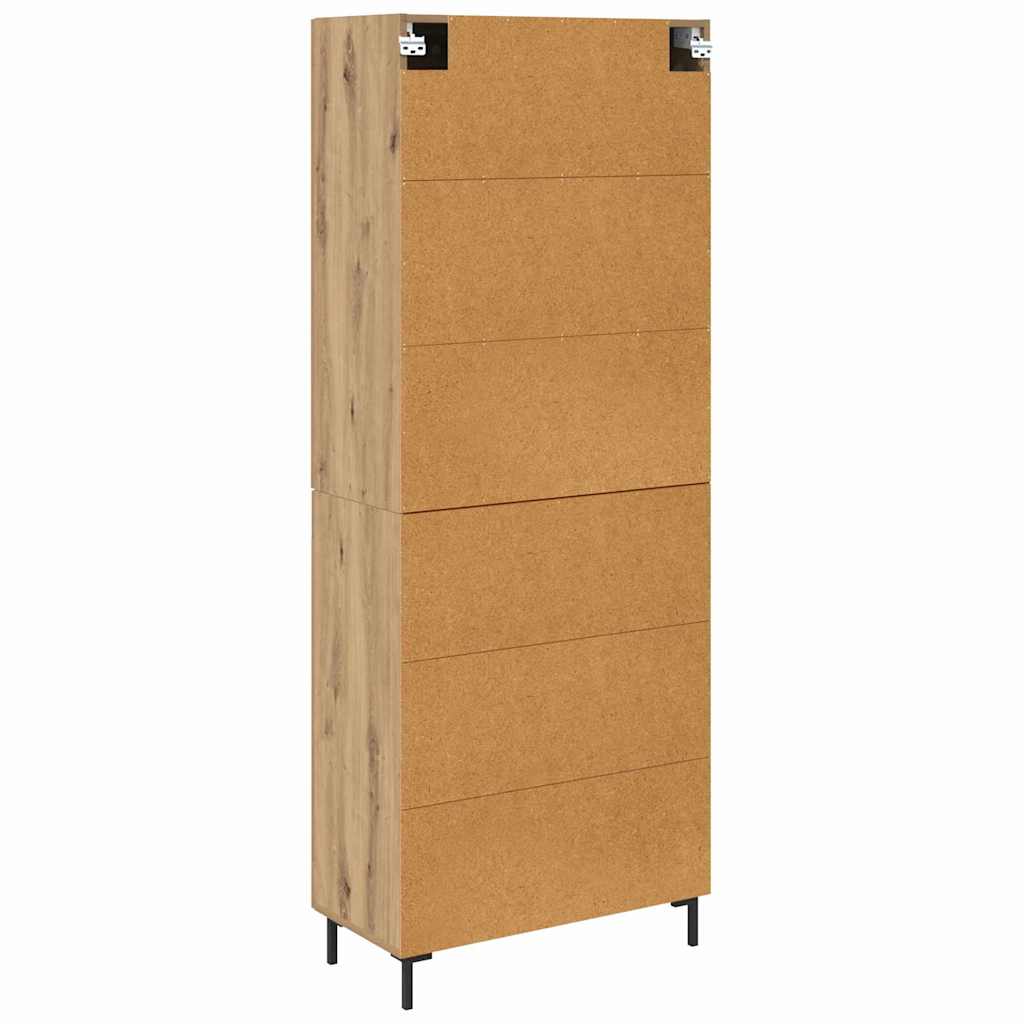Highboard 2 stk. Artisan Egetræ 69,5 x 34 x 180 cm