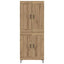 Highboard 2 stk. Artisan Egetræ 69,5 x 34 x 180 cm