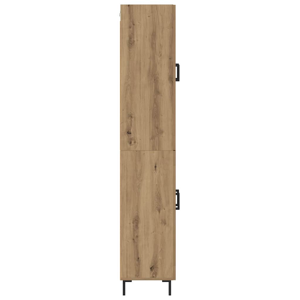 Highboard 2 stk. Artisan Egetræ 69,5 x 34 x 180 cm