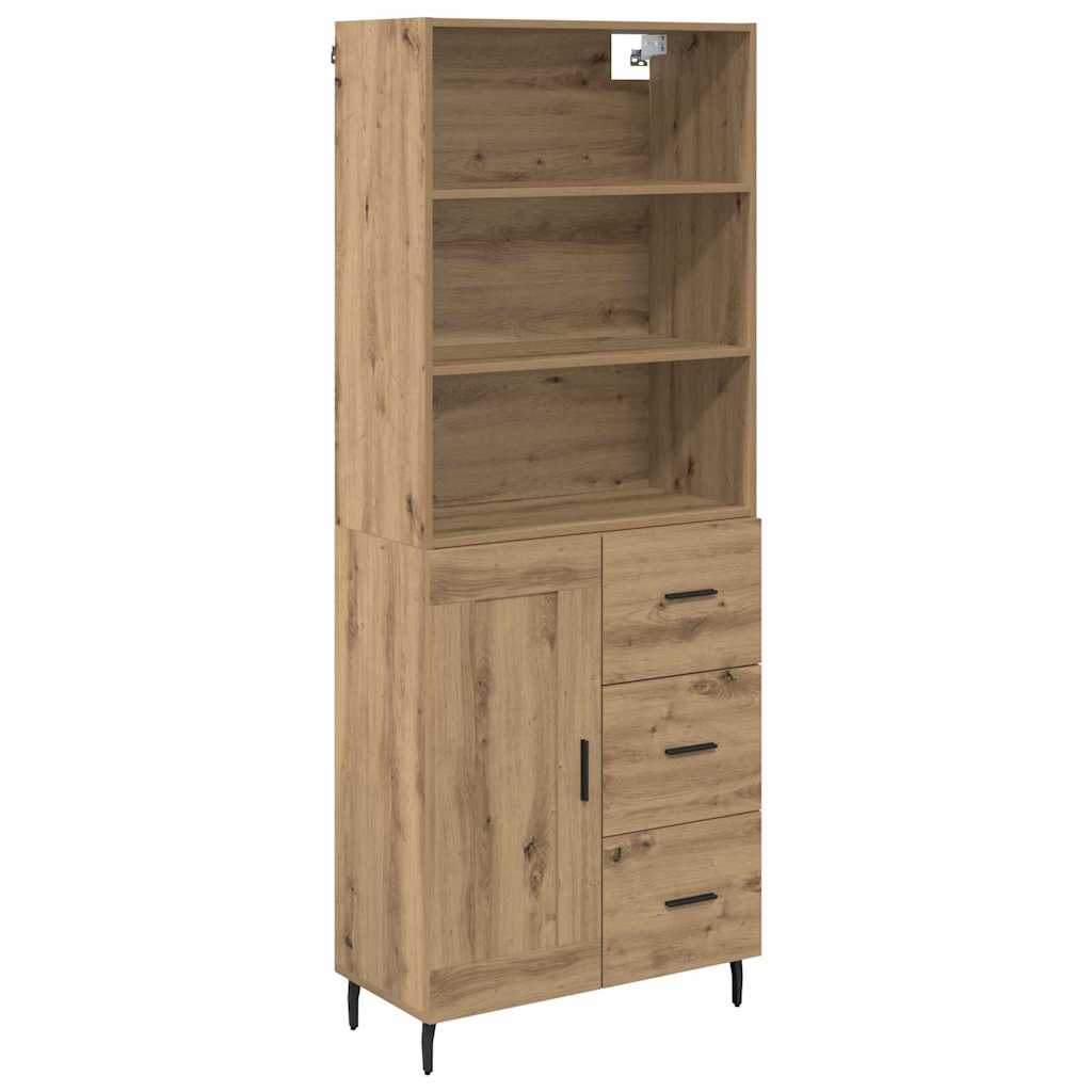 Highboard 2 pcs Artisan Egetræ 69,5 x 32,5 x 180 cm