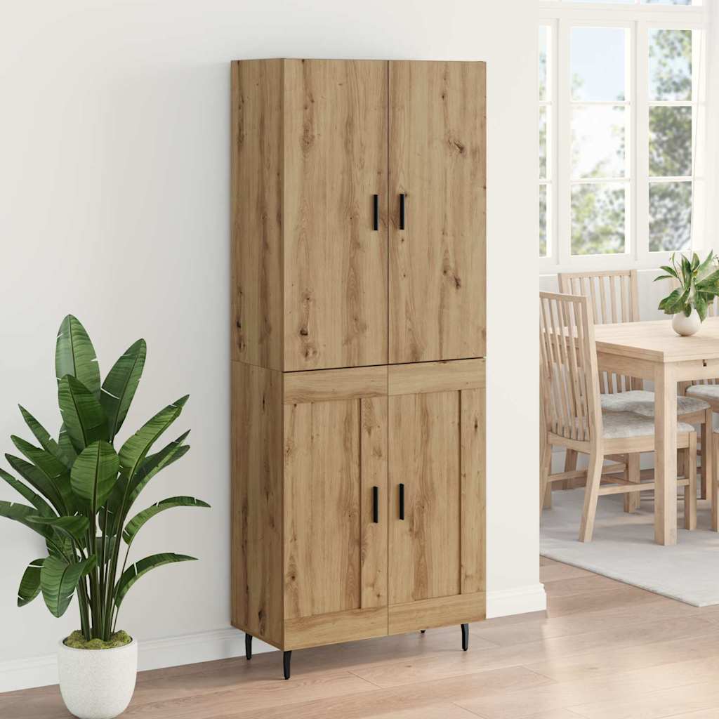 Highboard 2 stk. Artisan Egetræ 69,5 x 34 x 180 cm