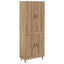 Highboard 2 stk. Artisan Egetræ 69,5 x 34 x 180 cm