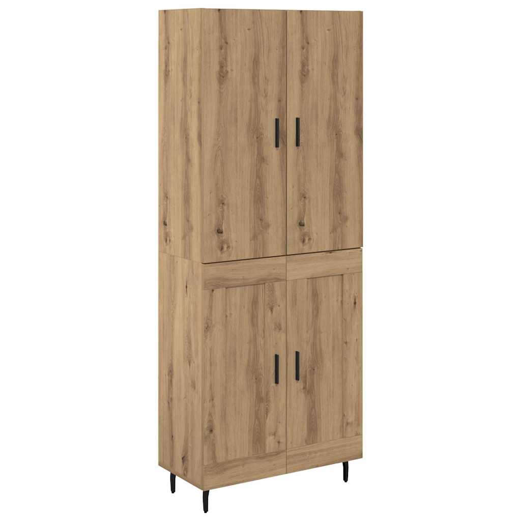 Highboard 2 stk. Artisan Egetræ 69,5 x 34 x 180 cm