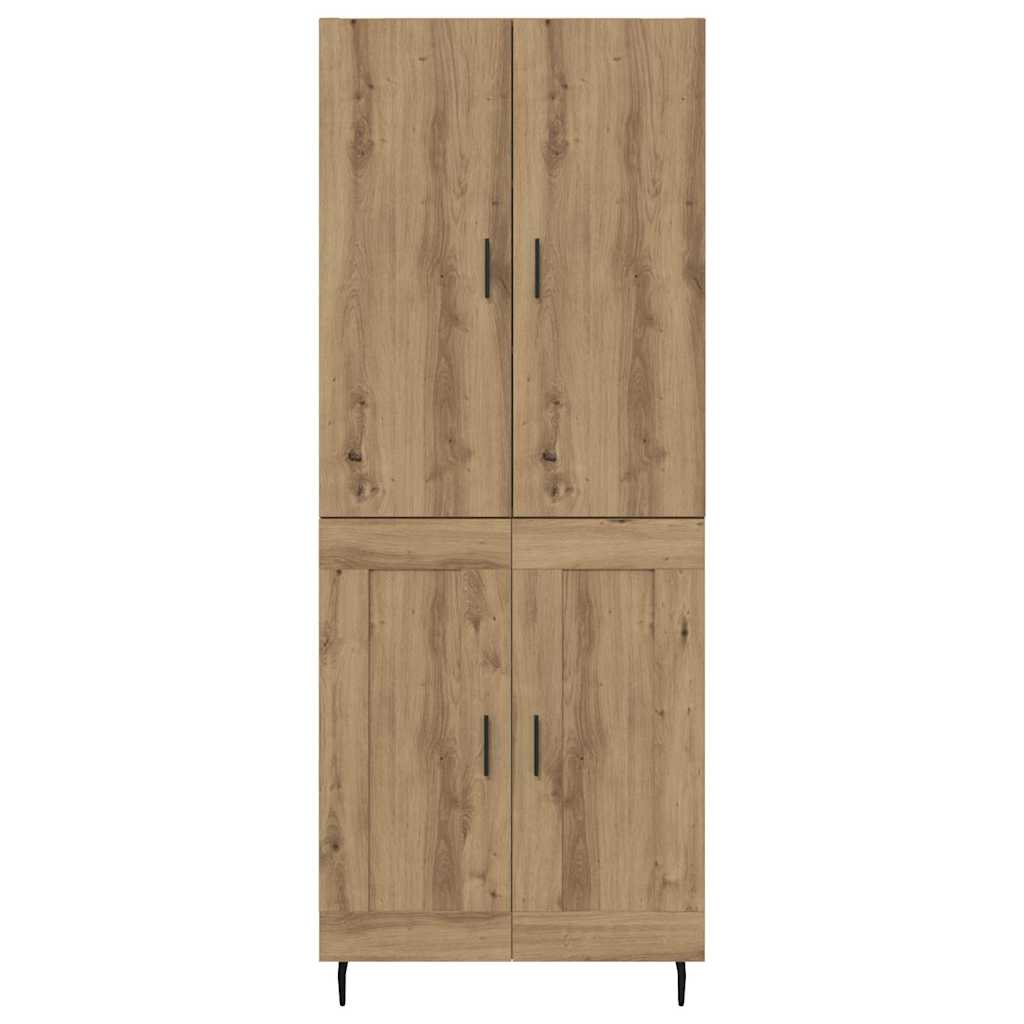 Highboard 2 stk. Artisan Egetræ 69,5 x 34 x 180 cm