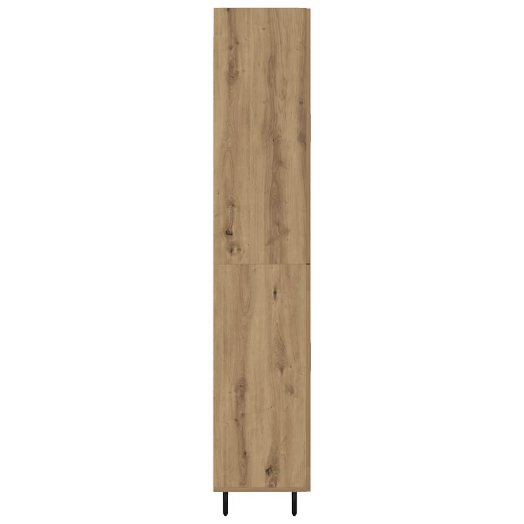 Highboard 2 stk. Artisan Egetræ 69,5 x 34 x 180 cm