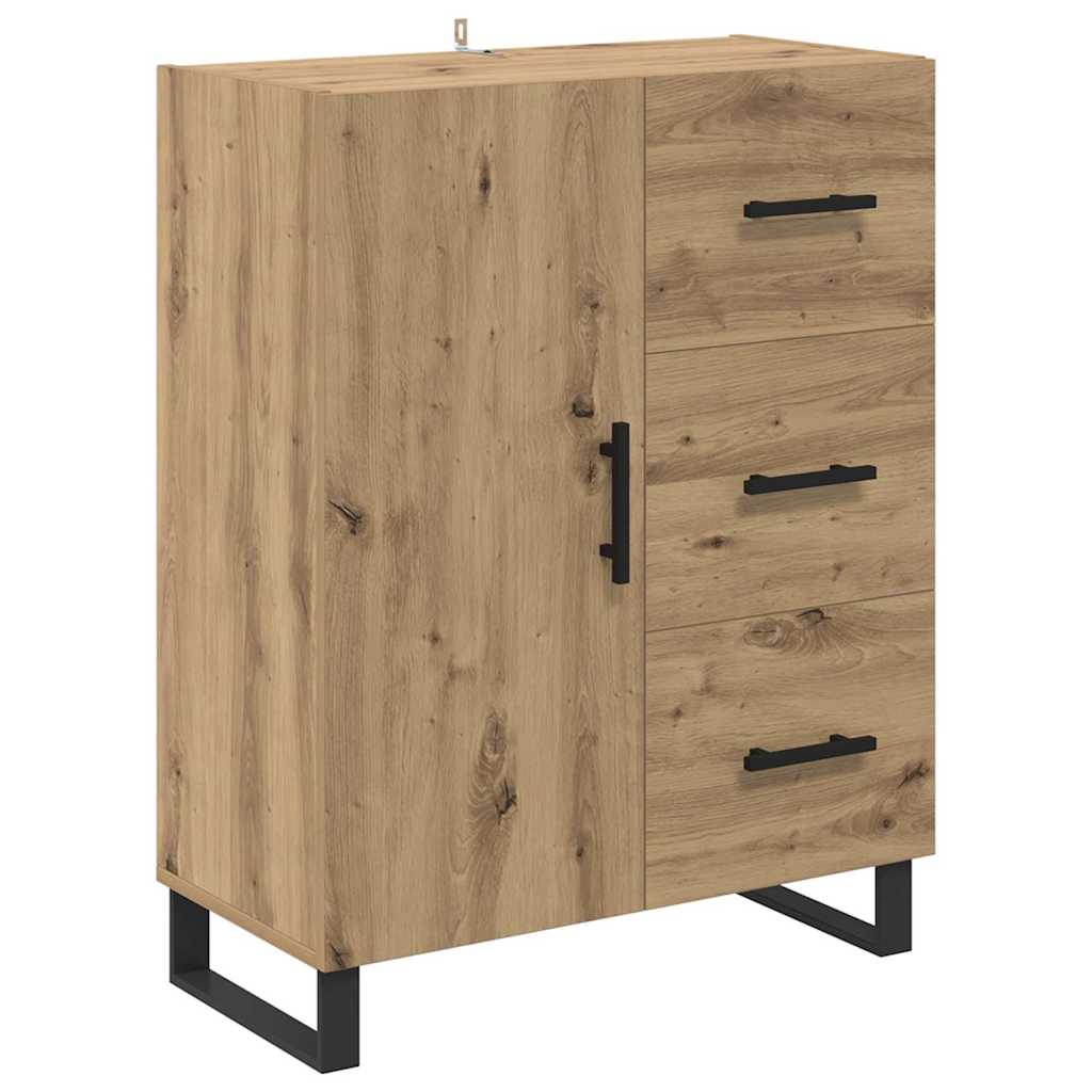 Highboard 2 pcs Artisan Egetræ 69,5 x 34 x 180 cm
