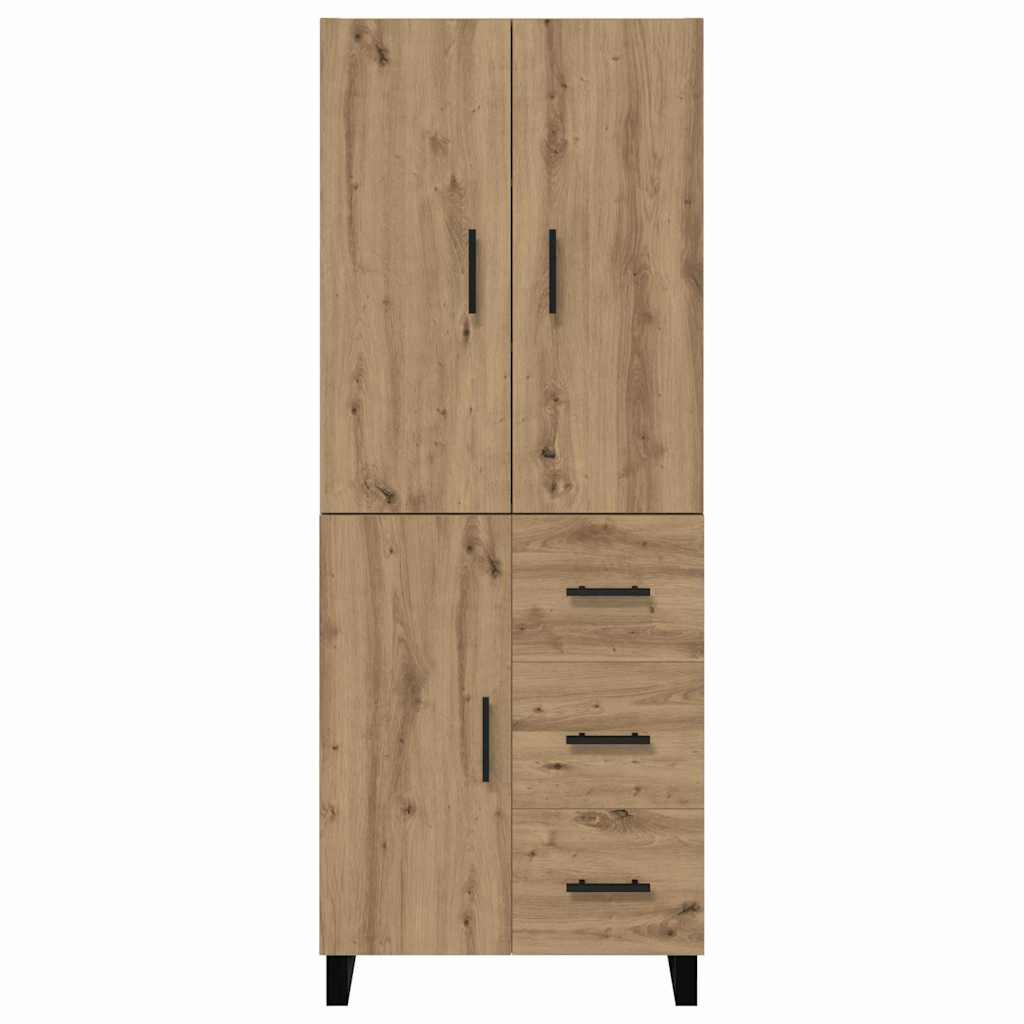 Highboard 2 pcs Artisan Egetræ 69,5 x 34 x 180 cm