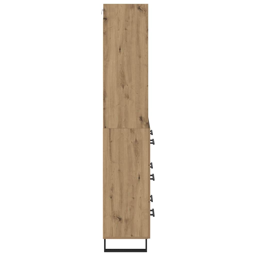 Highboard 2 pcs Artisan Egetræ 69,5 x 34 x 180 cm