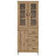 Highboard 2 pcs Artisan Egetræ 69,5 x 34 x 180 cm