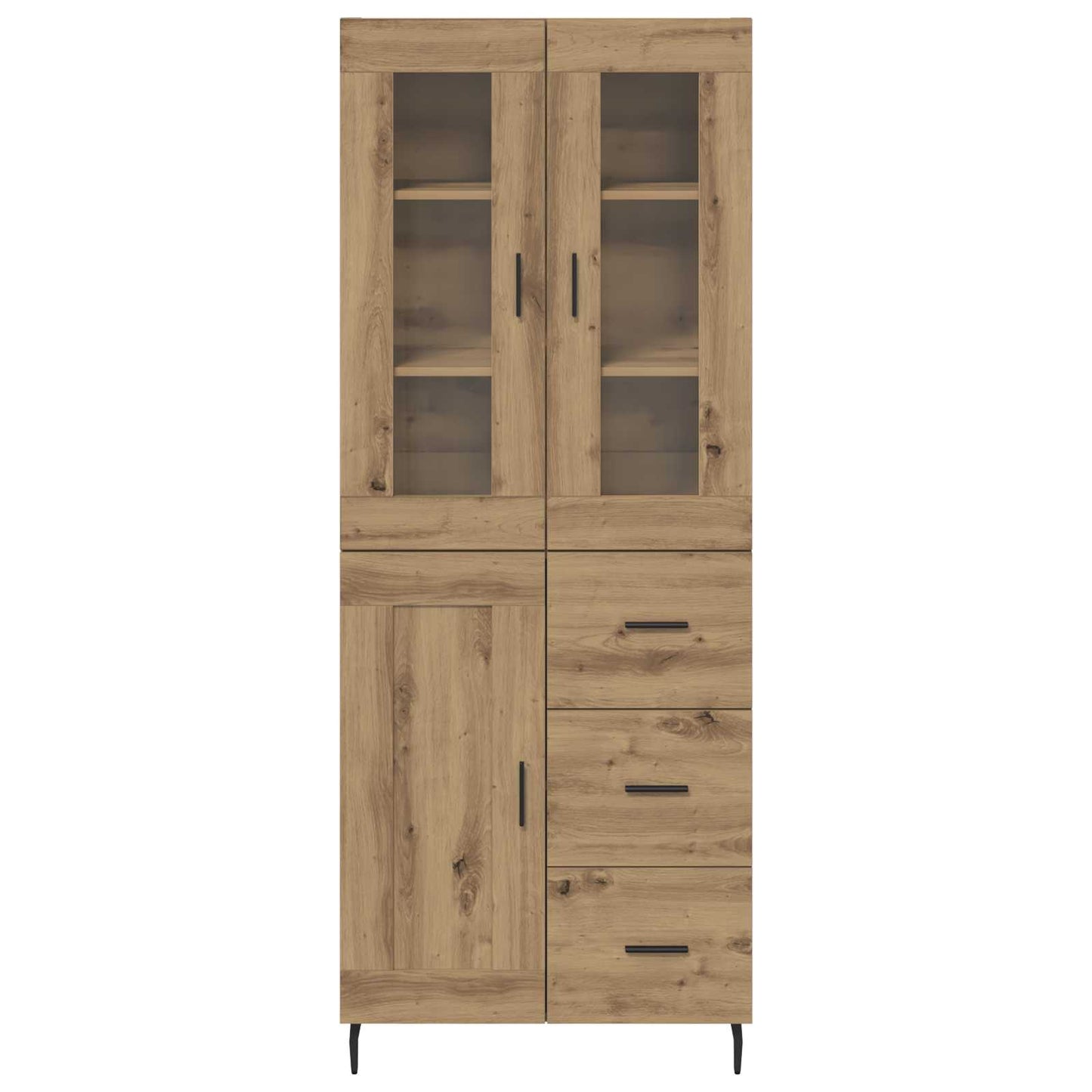 Highboard 2 pcs Artisan Egetræ 69,5 x 34 x 180 cm