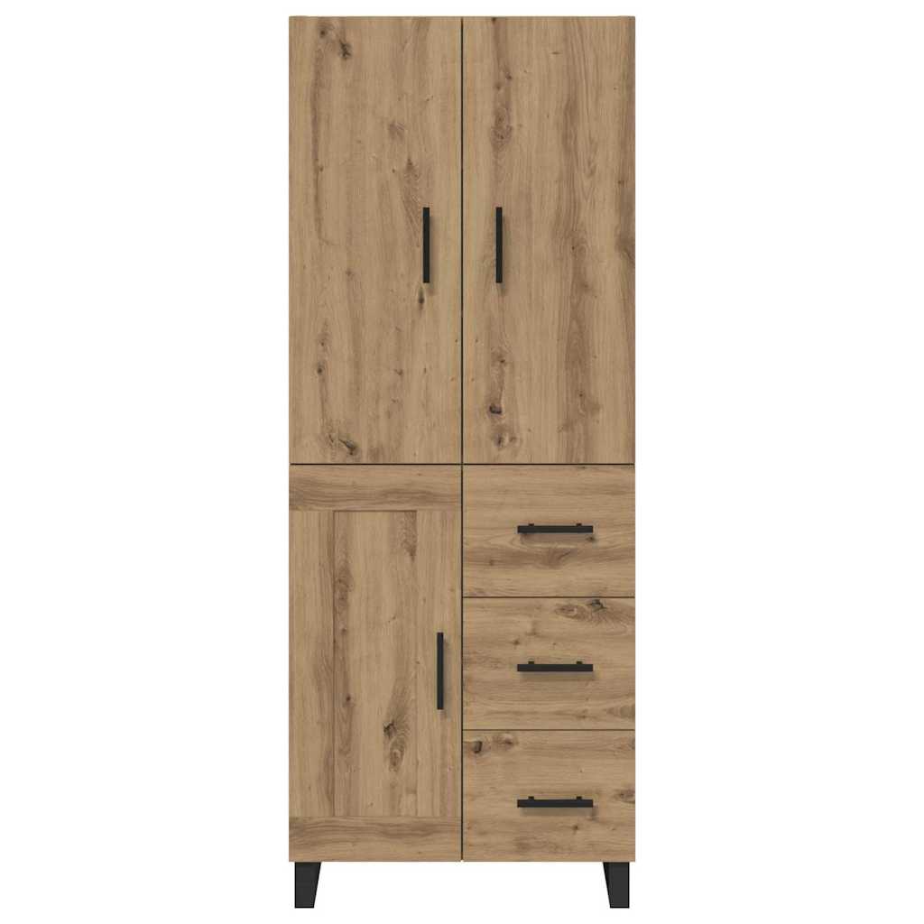Highboard 2 pcs Artisan Egetræ 69,5 x 34 x 180 cm