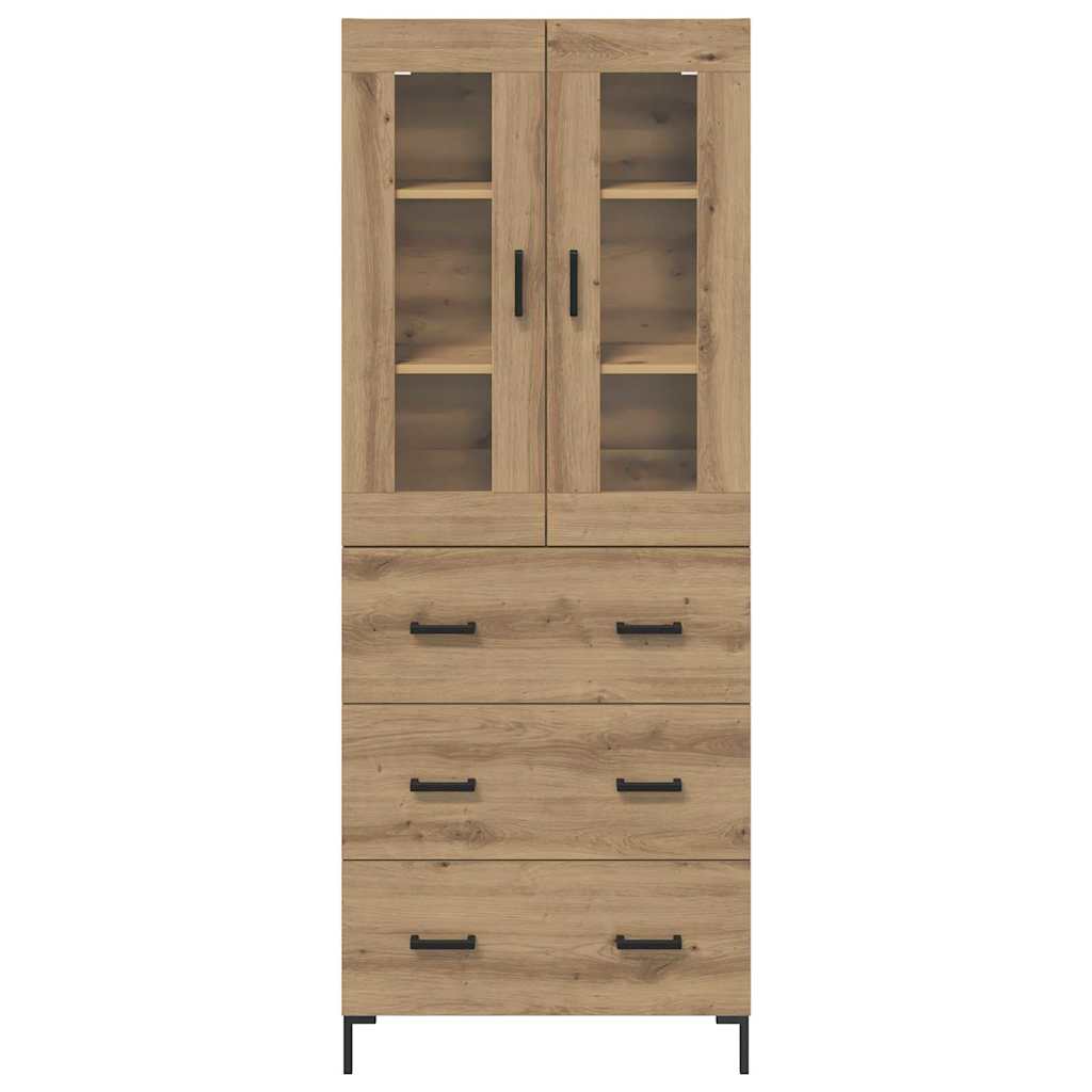 Highboard 2 pcs Artisan Egetræ 69,5 x 34 x 180 cm
