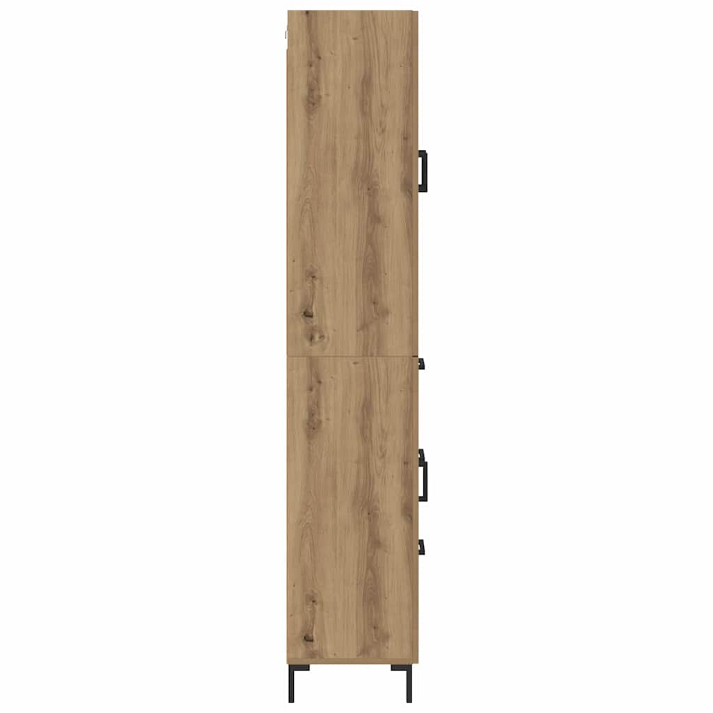 Highboard 2 stk. Artisan Egetræ 69,5 x 34 x 180 cm