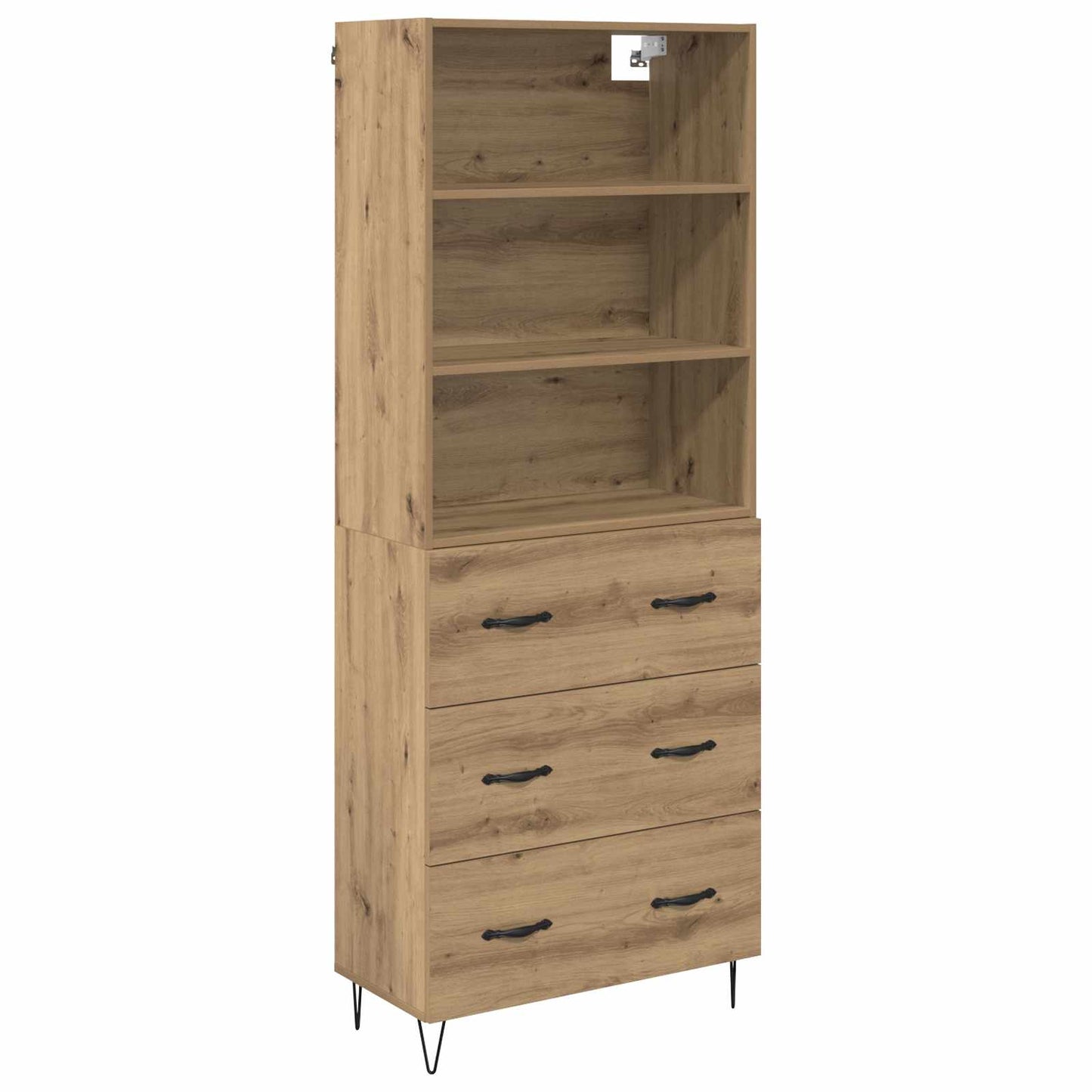 Highboard 2 pcs Artisan Egetræ 69,5 x 34 x 180 cm