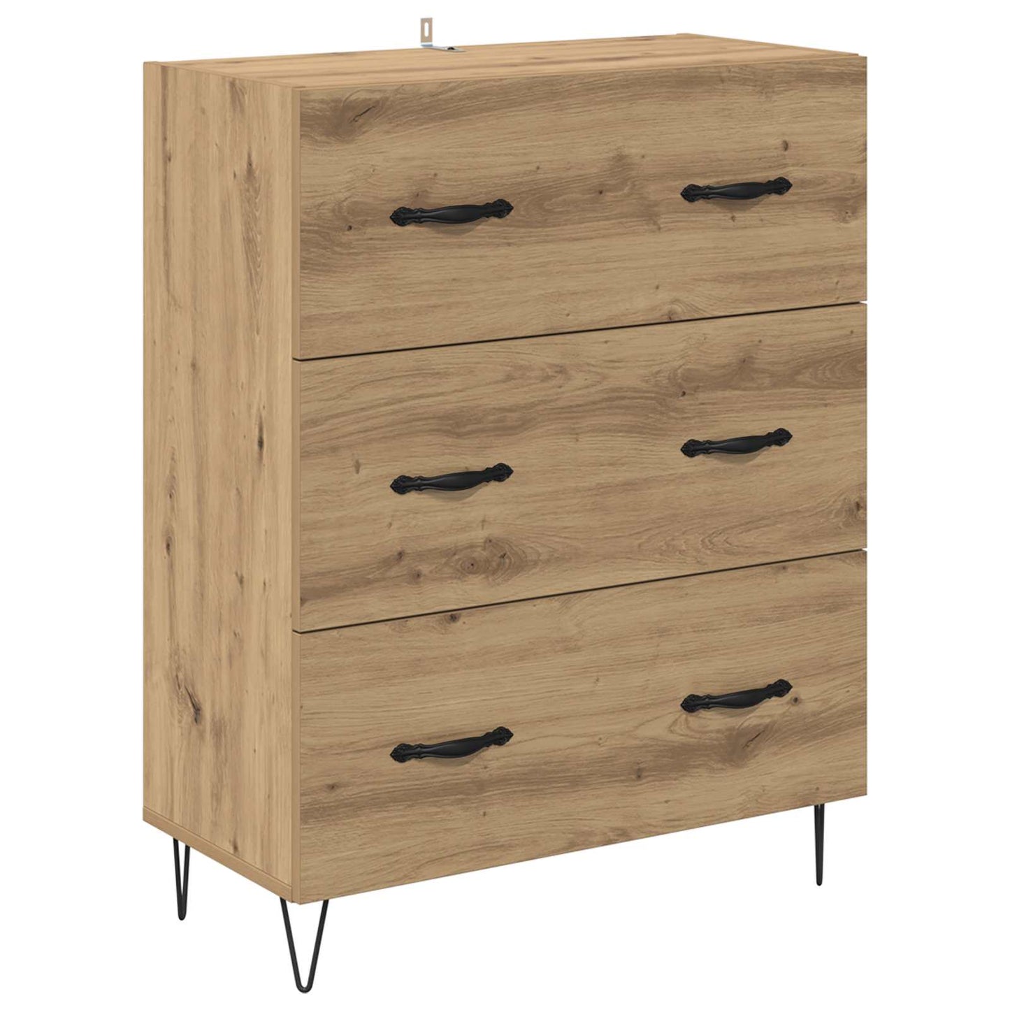 Highboard 2 pcs Artisan Egetræ 69,5 x 34 x 180 cm
