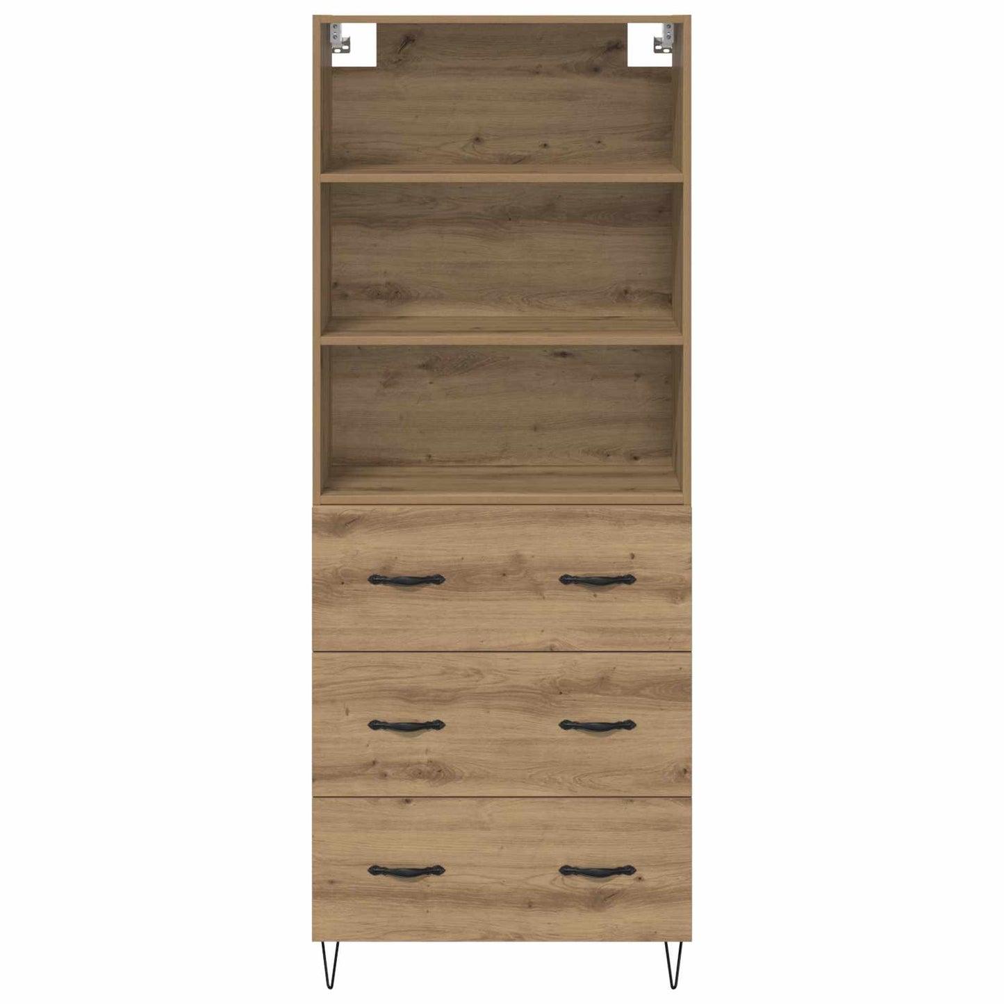 Highboard 2 pcs Artisan Egetræ 69,5 x 34 x 180 cm