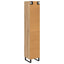 Highboard Artisan Egetræ 34,5 x 34 x 180 cm Konstrueret træ