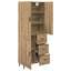 Highboard 2 stk. Artisan Egetræ 69,5 x 34 x 180 cm