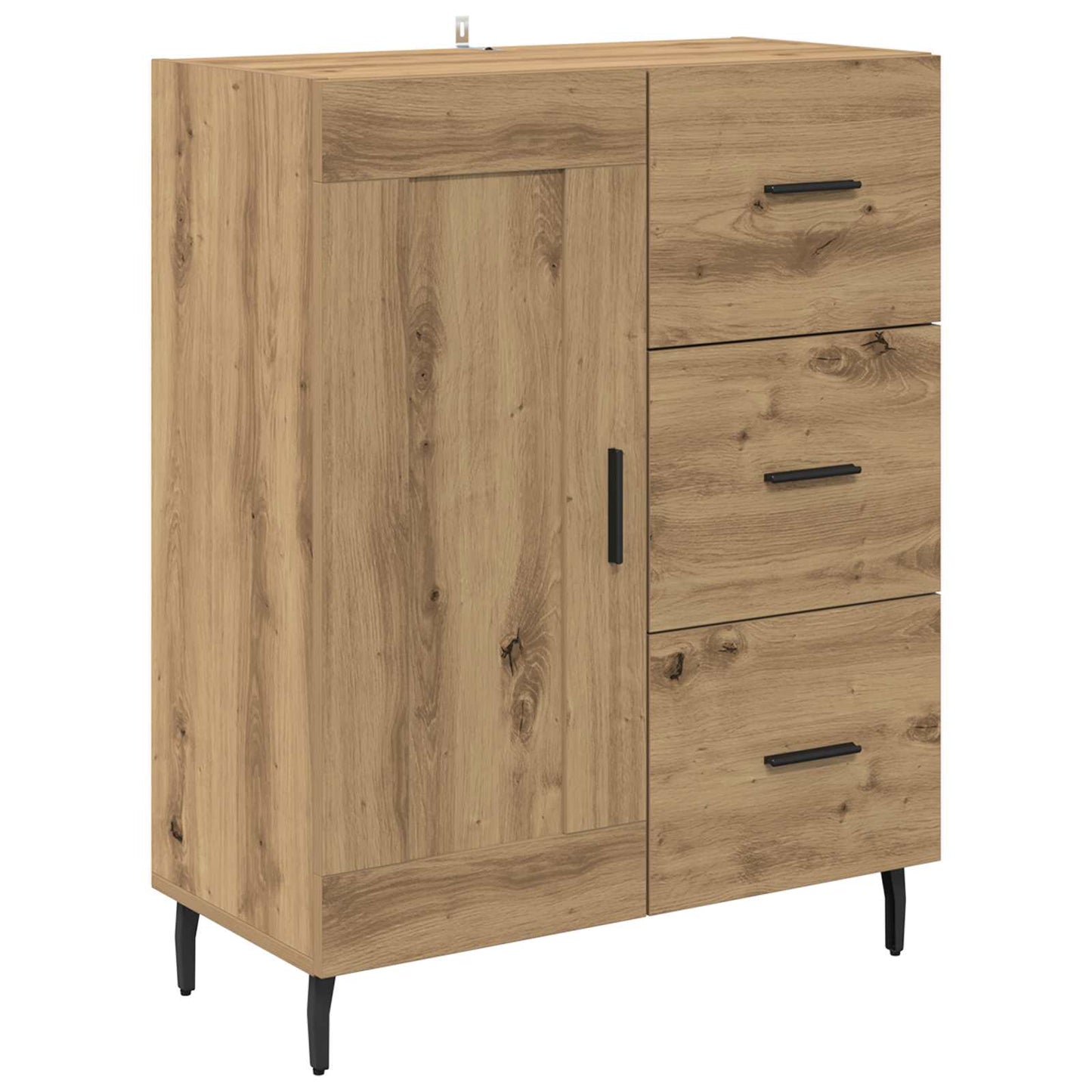 Highboard 2 stk. Artisan Egetræ 69,5 x 34 x 180 cm