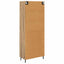 Highboard 2 stk. Artisan Egetræ 69,5 x 34 x 180 cm