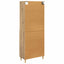 Highboard Artisan Egetræ 69,5 x 32,5 x 180 cm Konstrueret træ
