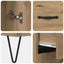 Highboard 2 pcs Artisan Egetræ 69,5 x 34 x 180 cm