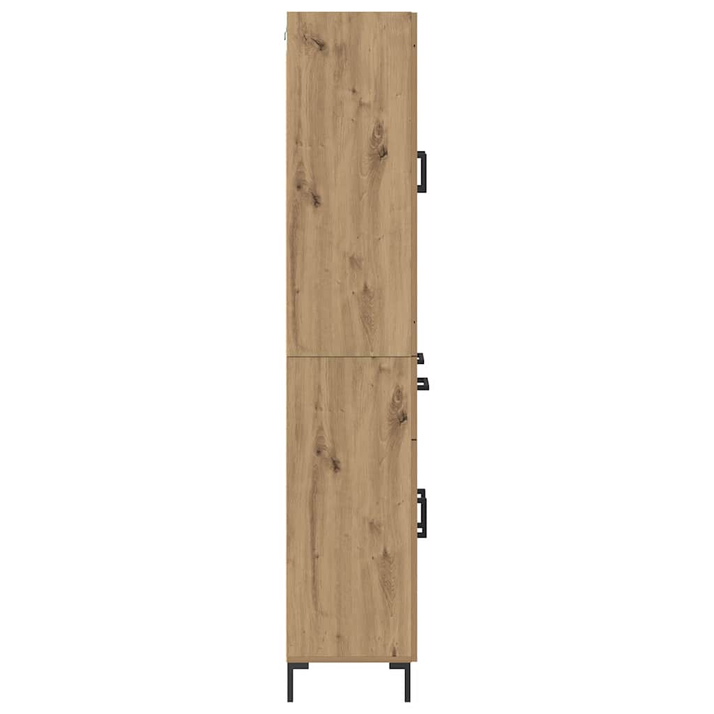 Highboard 2 pcs Artisan Egetræ 69,5 x 34 x 180 cm