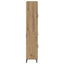 Highboard Artisan Egetræ 69,5 x 34 x 180 cm Konstrueret træ