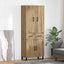 Highboard 2 pcs Artisan Egetræ 69,5 x 34 x 180 cm