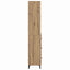 Highboard Artisan Egetræ 69,5 x 34 x 180 cm Konstrueret træ