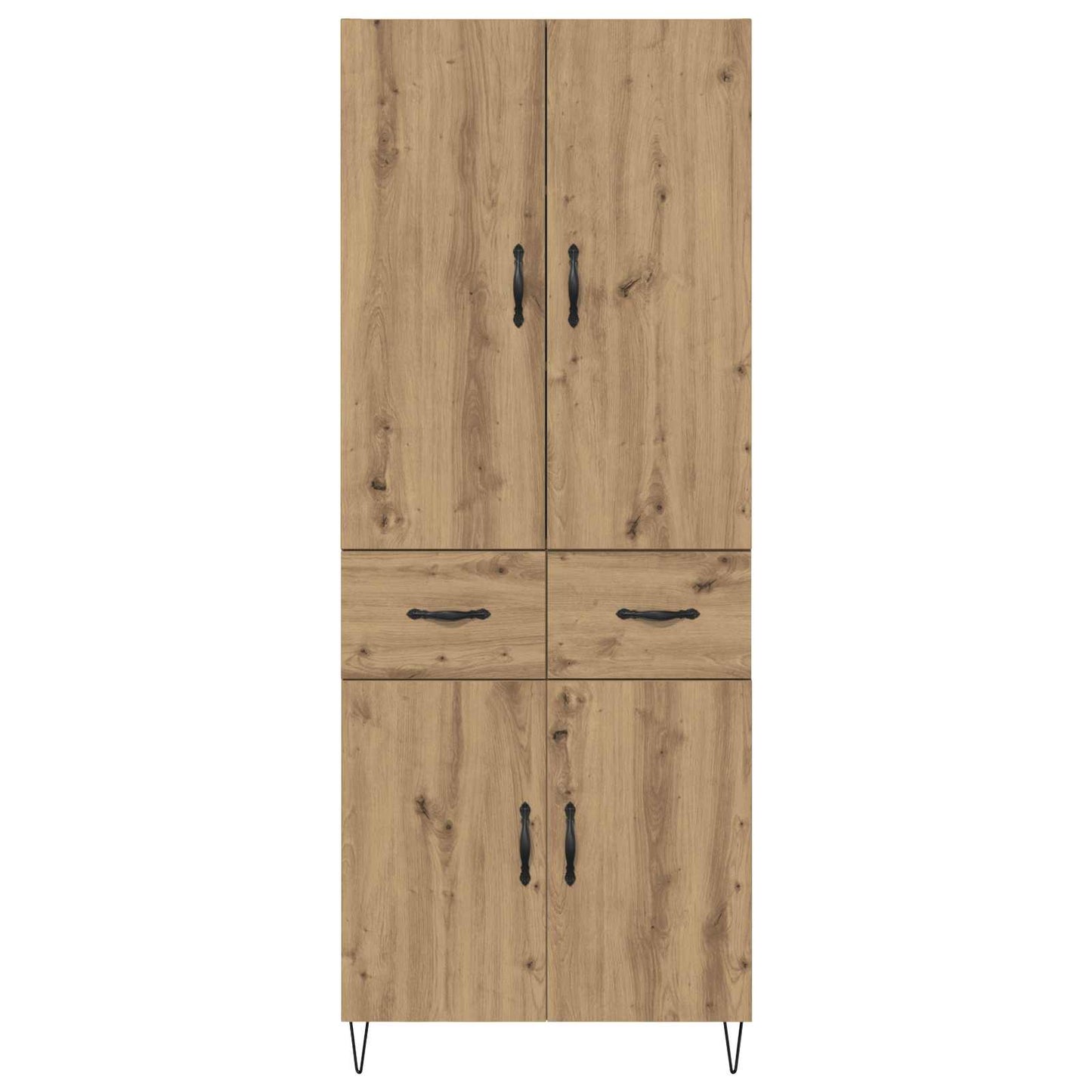 Highboard 2 pcs Artisan Egetræ 69,5 x 34 x 180 cm