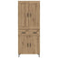 Highboard 2 stk. Artisan Egetræ 69,5 x 34 x 180 cm