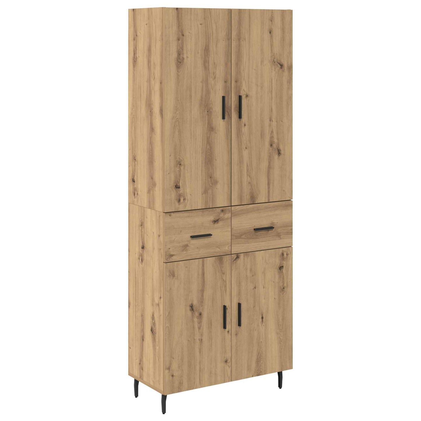 Highboard 2 stk. Artisan Egetræ 69,5 x 34 x 180 cm