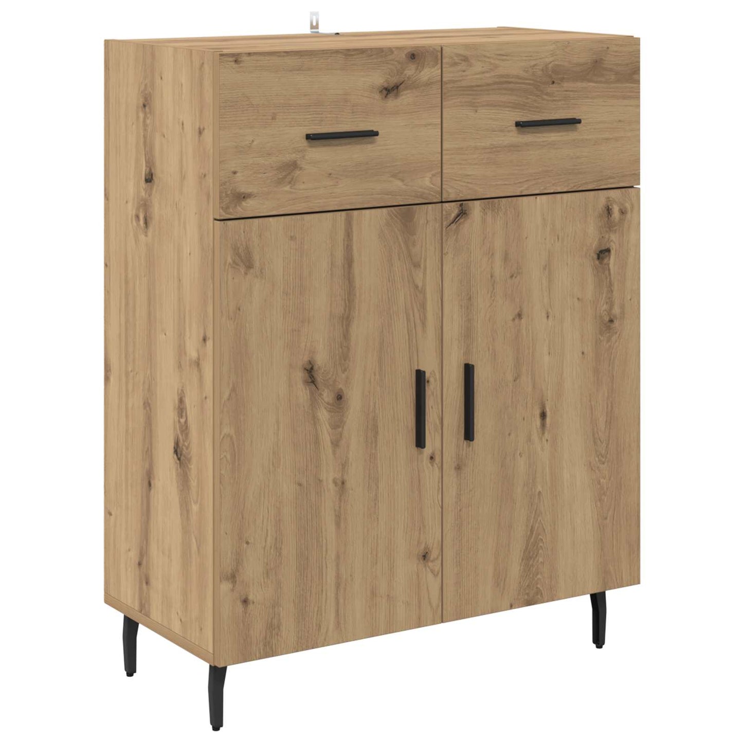 Highboard 2 stk. Artisan Egetræ 69,5 x 34 x 180 cm