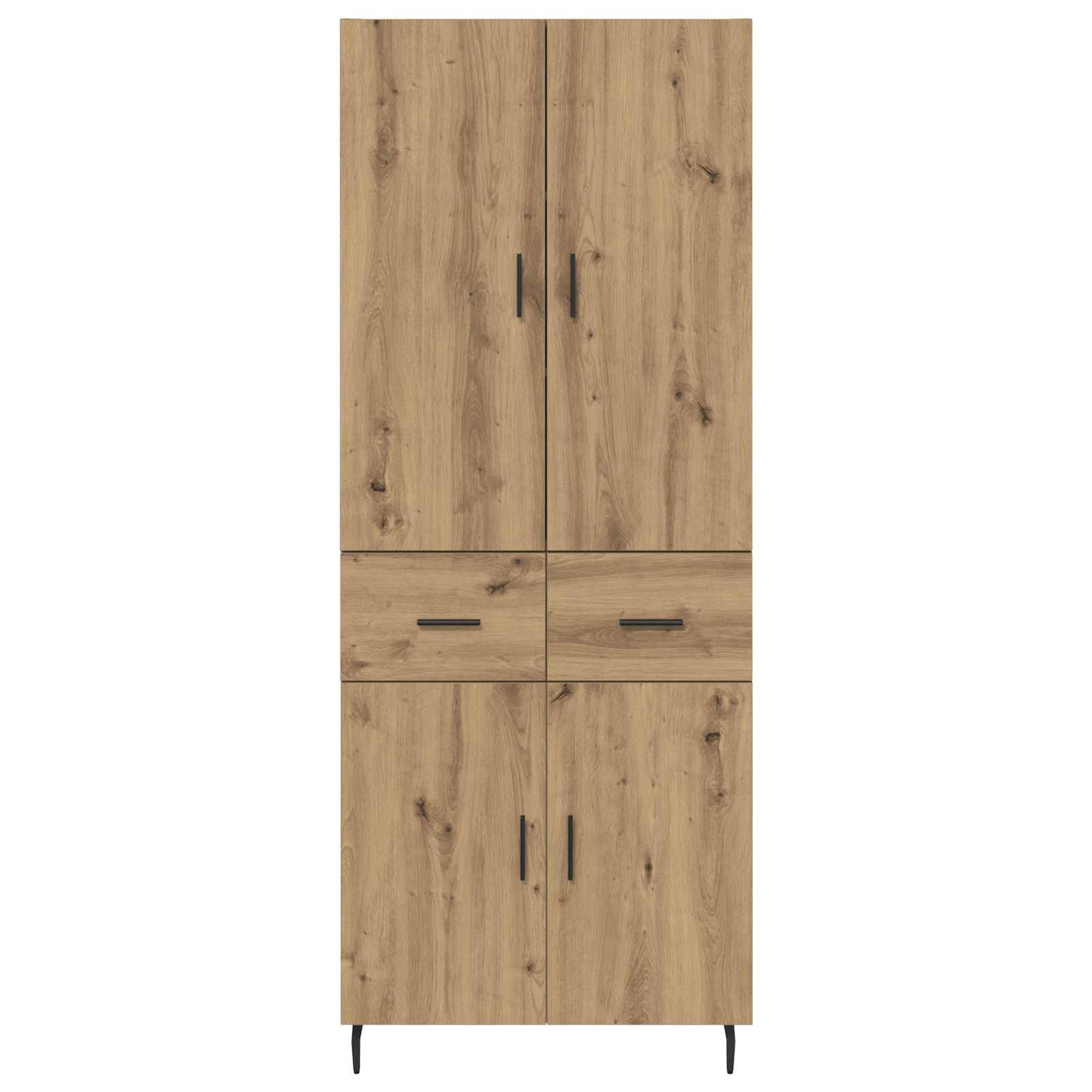 Highboard 2 stk. Artisan Egetræ 69,5 x 34 x 180 cm