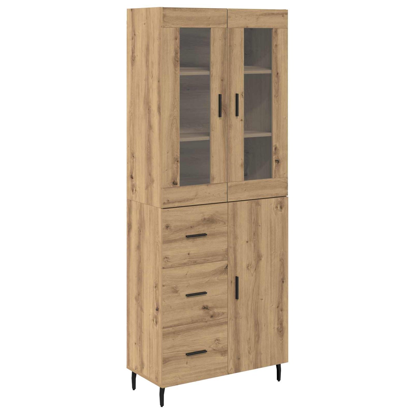 Highboard 2 pcs Artisan Egetræ 69,5 x 34 x 180 cm
