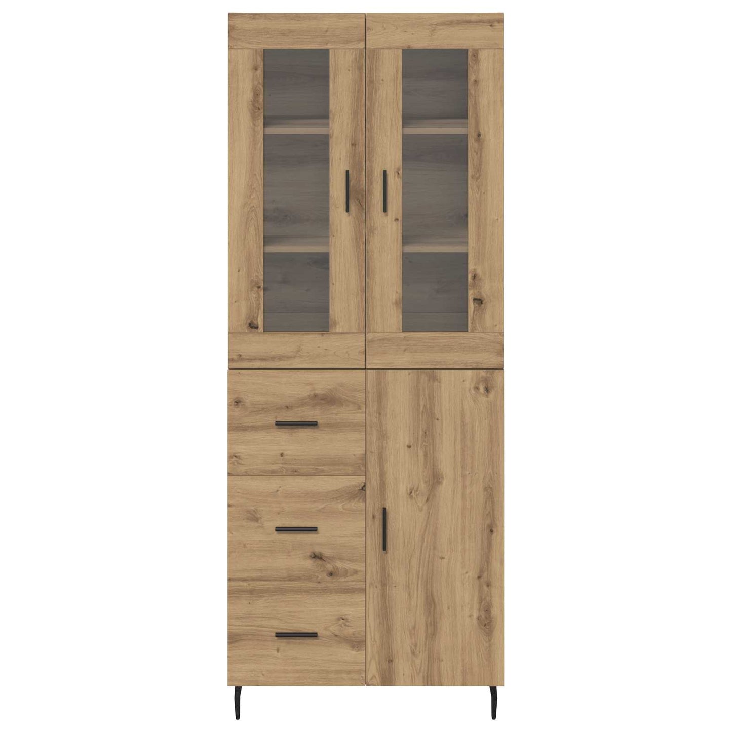 Highboard 2 pcs Artisan Egetræ 69,5 x 34 x 180 cm