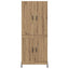 Highboard Artisan Egetræ 69,5 x 34 x 180 cm Konstrueret træ