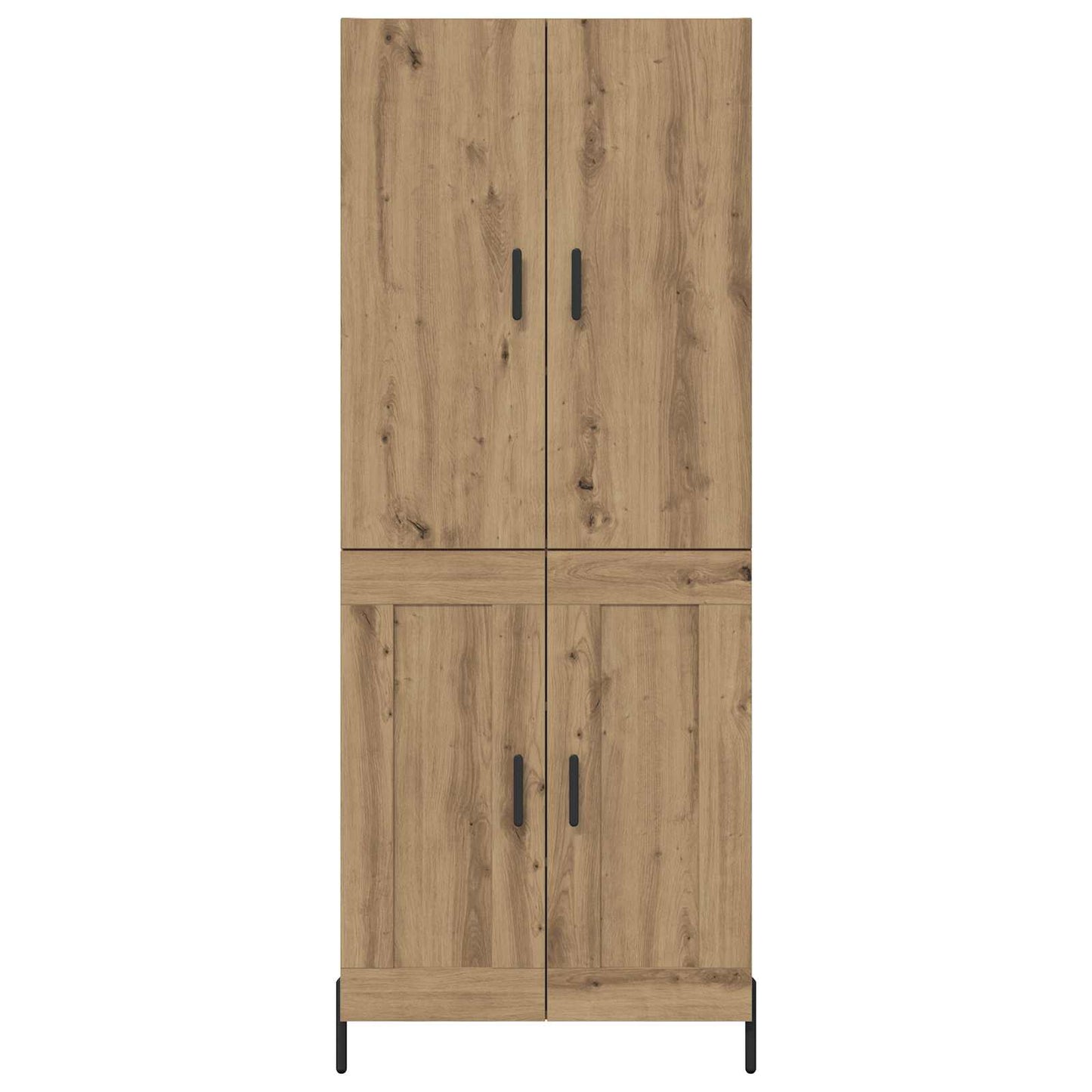 Highboard Artisan Egetræ 69,5 x 34 x 180 cm Konstrueret træ