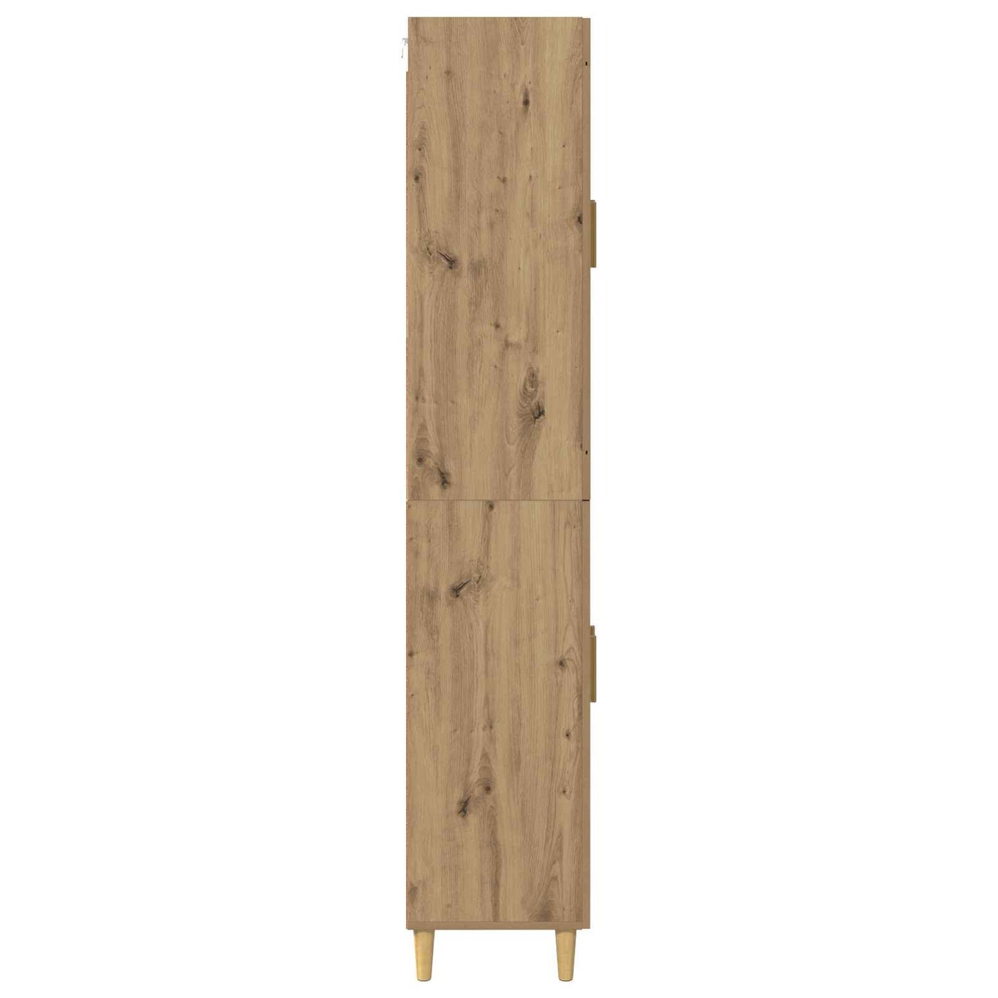 Highboard Artisan Egetræ 69,5 x 34 x 180 cm Konstrueret træ