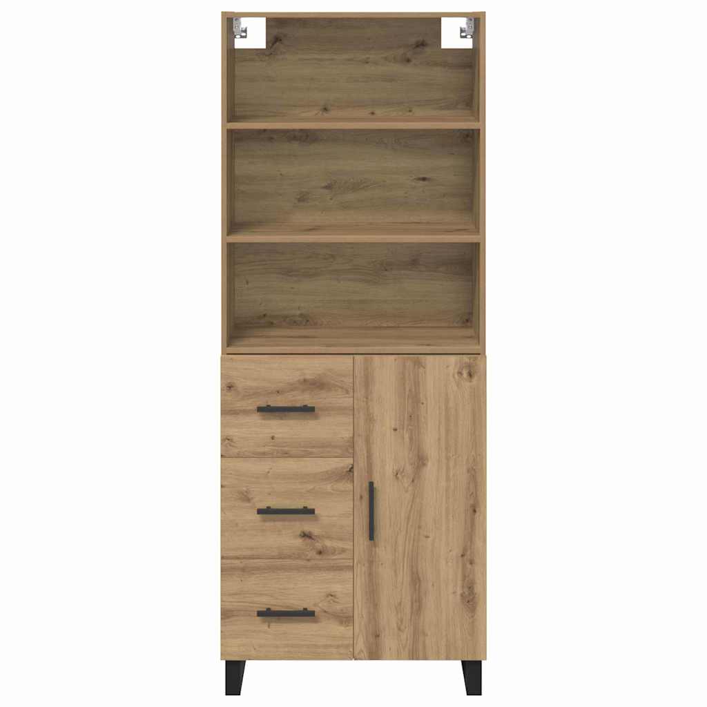 Highboard 2 pcs Artisan Egetræ 69,5 x 34 x 180 cm