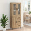 Highboard 2 pcs Artisan Egetræ 69,5 x 34 x 180 cm