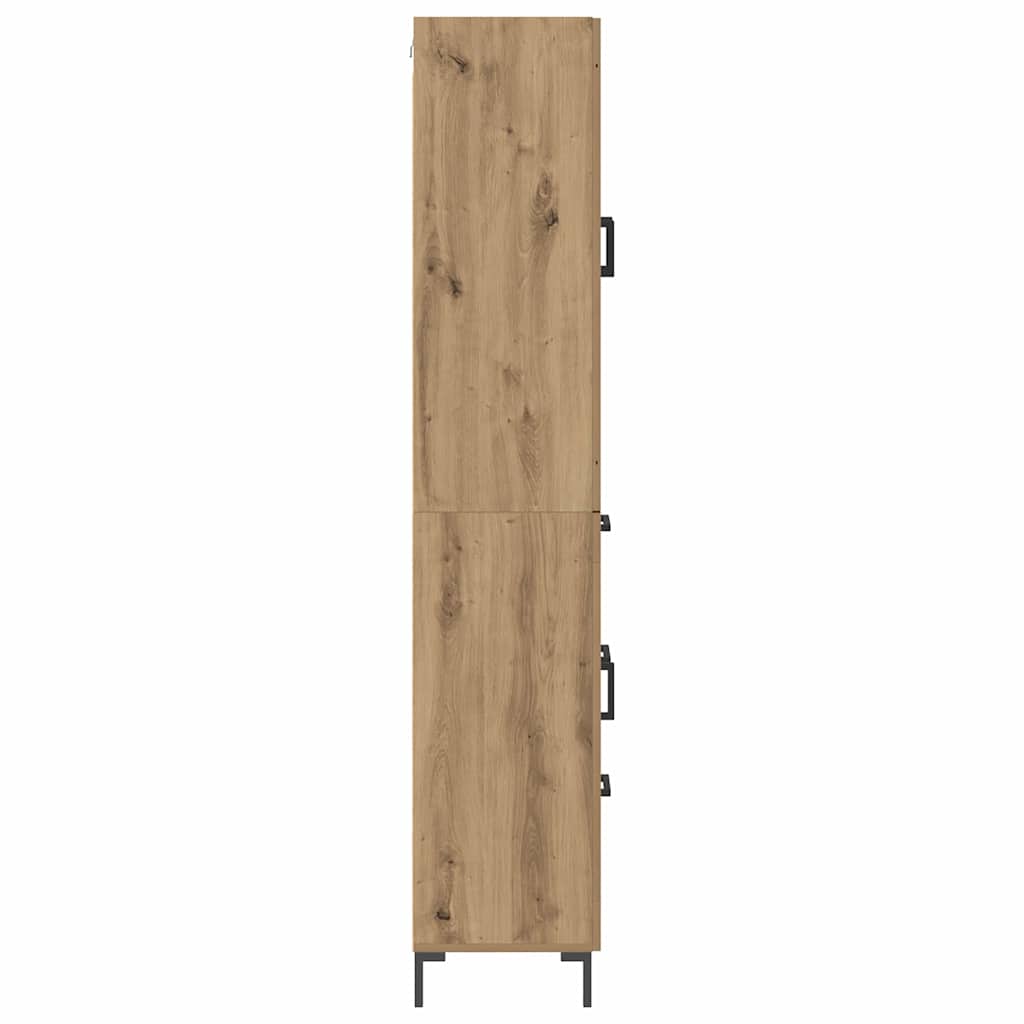 Highboard 2 pcs Artisan Egetræ 69,5 x 34 x 180 cm