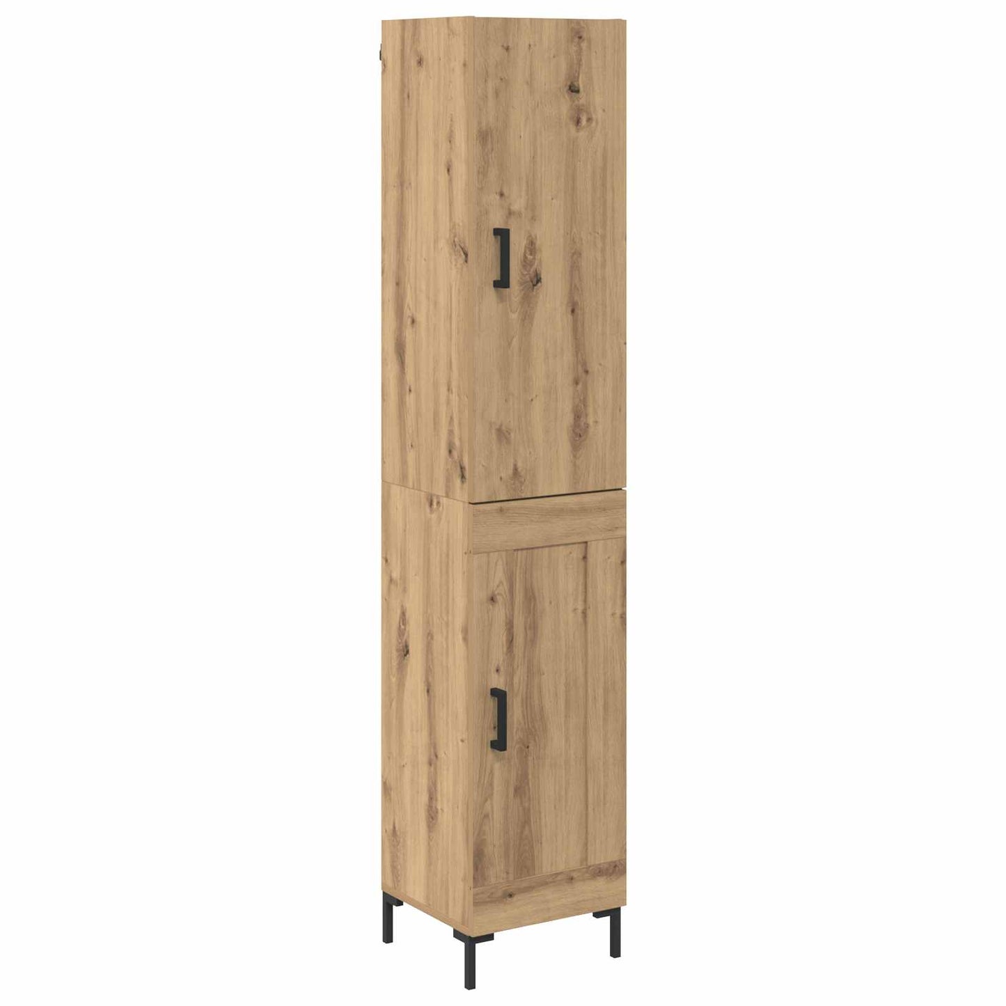 Highboard Artisan Egetræ 34,5 x 34 x 180 cm Konstrueret træ