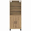 Highboard 2 pcs Artisan Egetræ 69,5 x 34 x 180 cm