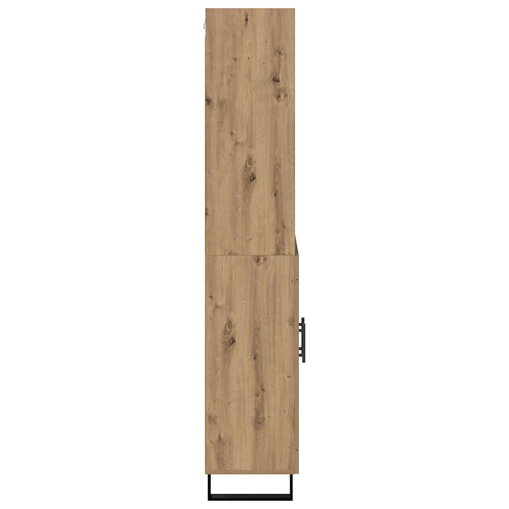 Highboard 2 pcs Artisan Egetræ 69,5 x 34 x 180 cm