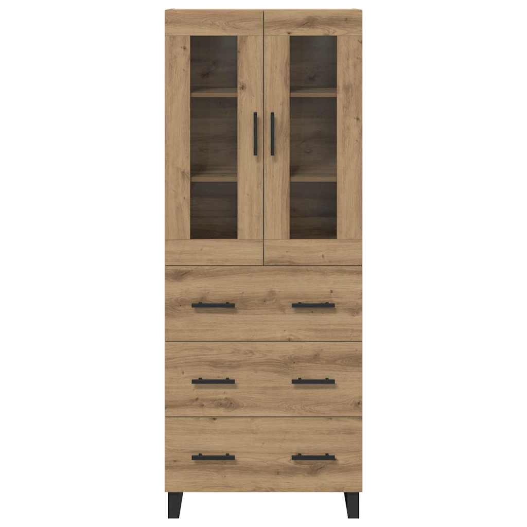 Highboard 2 pcs Artisan Egetræ 69,5 x 34 x 180 cm