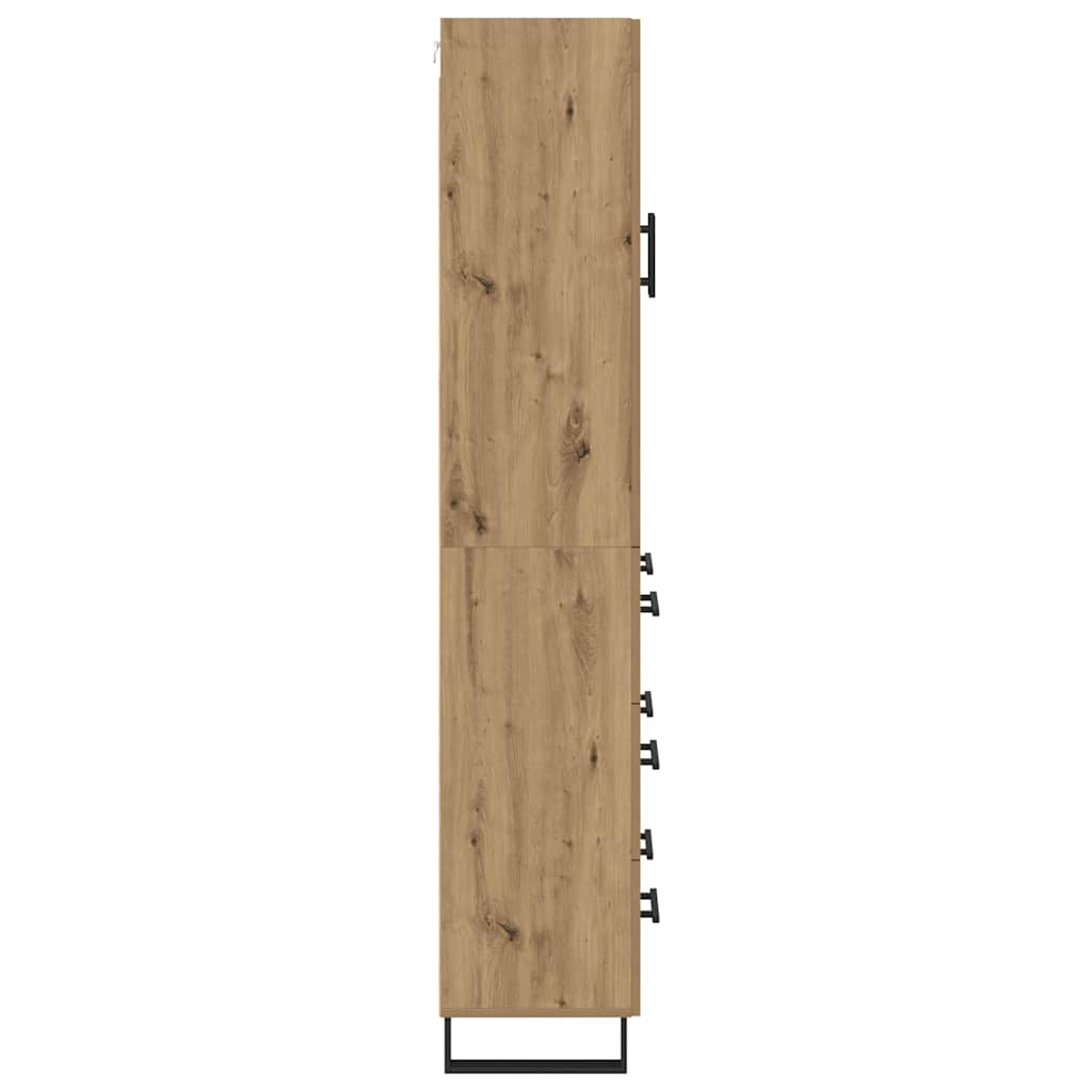 Highboard 2 pcs Artisan Egetræ 69,5 x 34 x 180 cm